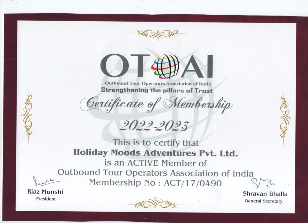 Outbound Tour Operators Association of India (OTOAI)