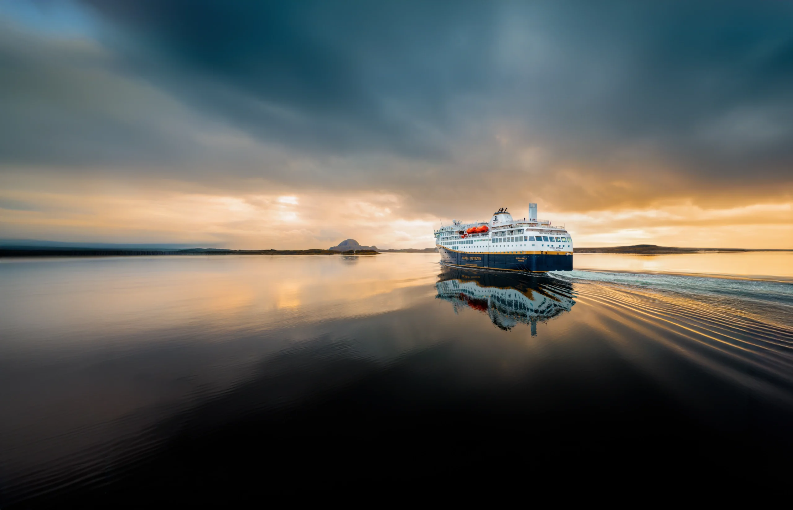 Midnight sun in norway