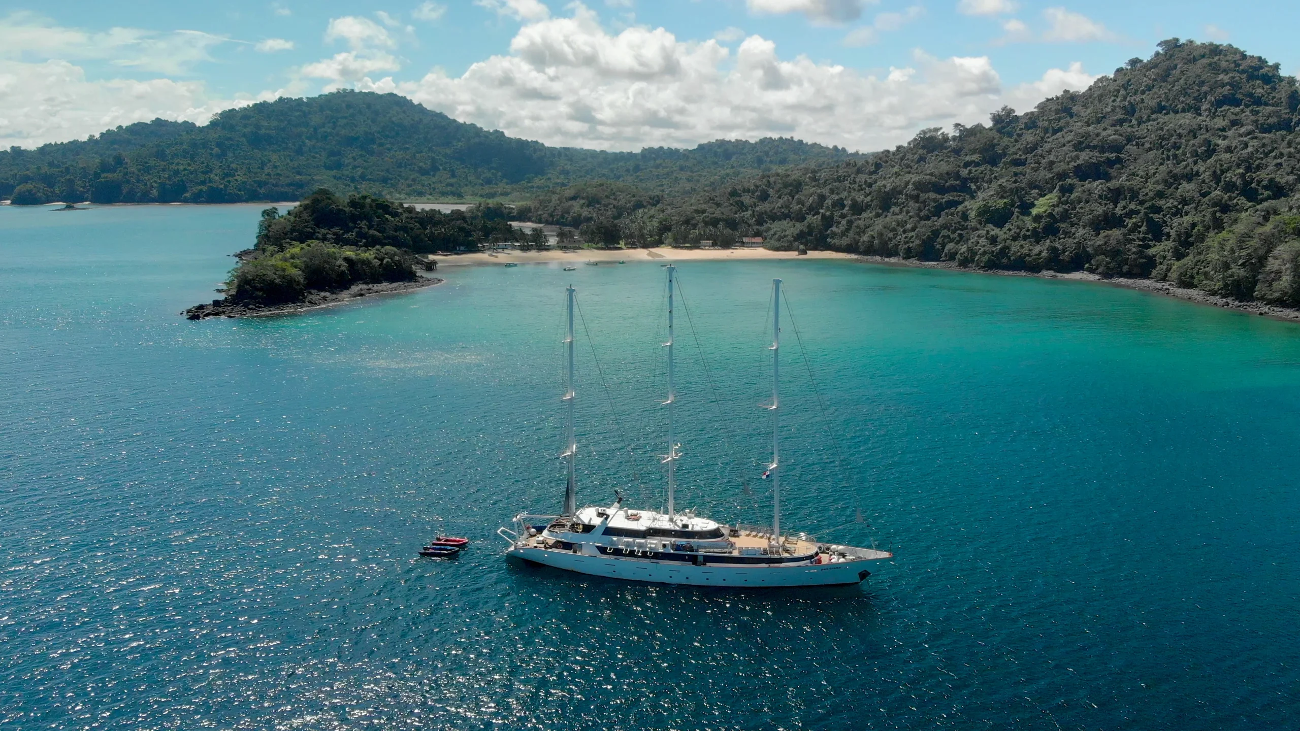 Variety Cruises: Small Ship Boutique Cruising 15 Variety Cruises Pegasos ship in the Seychelles islands