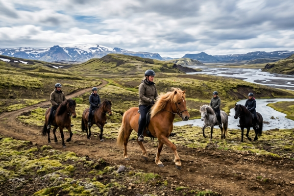 Icelandic Horse Riding