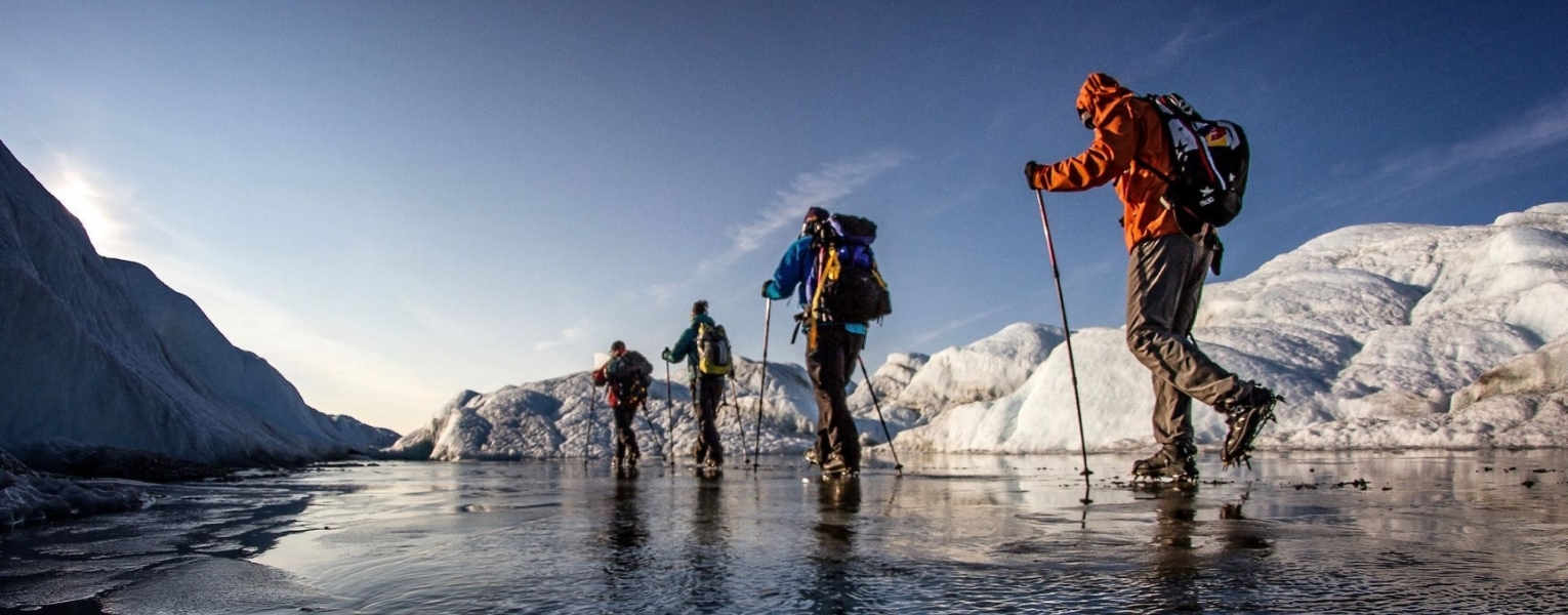 Ice Cape Hikking Greenland