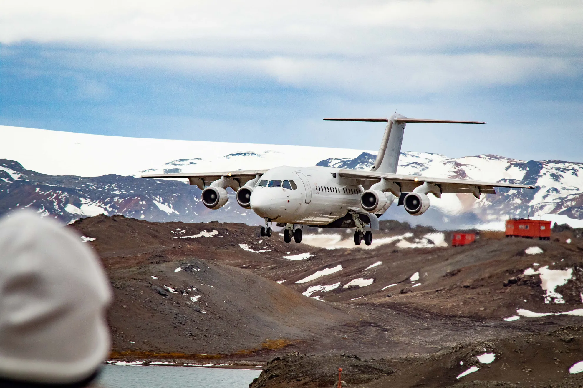 Antarctica21 AVRO RJ 100 aircraft