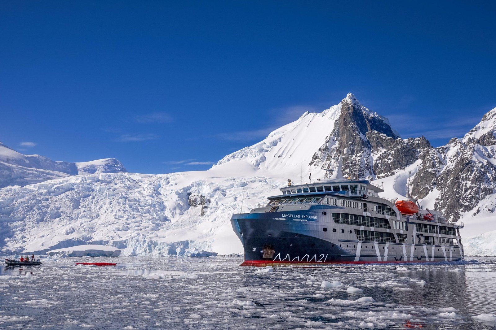 Magellan Explorer boutique cruise vessel sailing