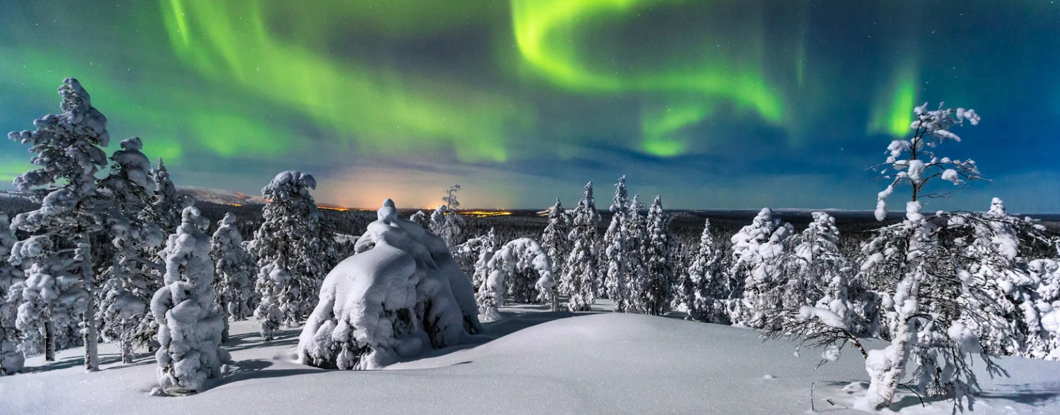 Santa Claus Village in Rovaniemi for a Finland package from India Finland Packages from India